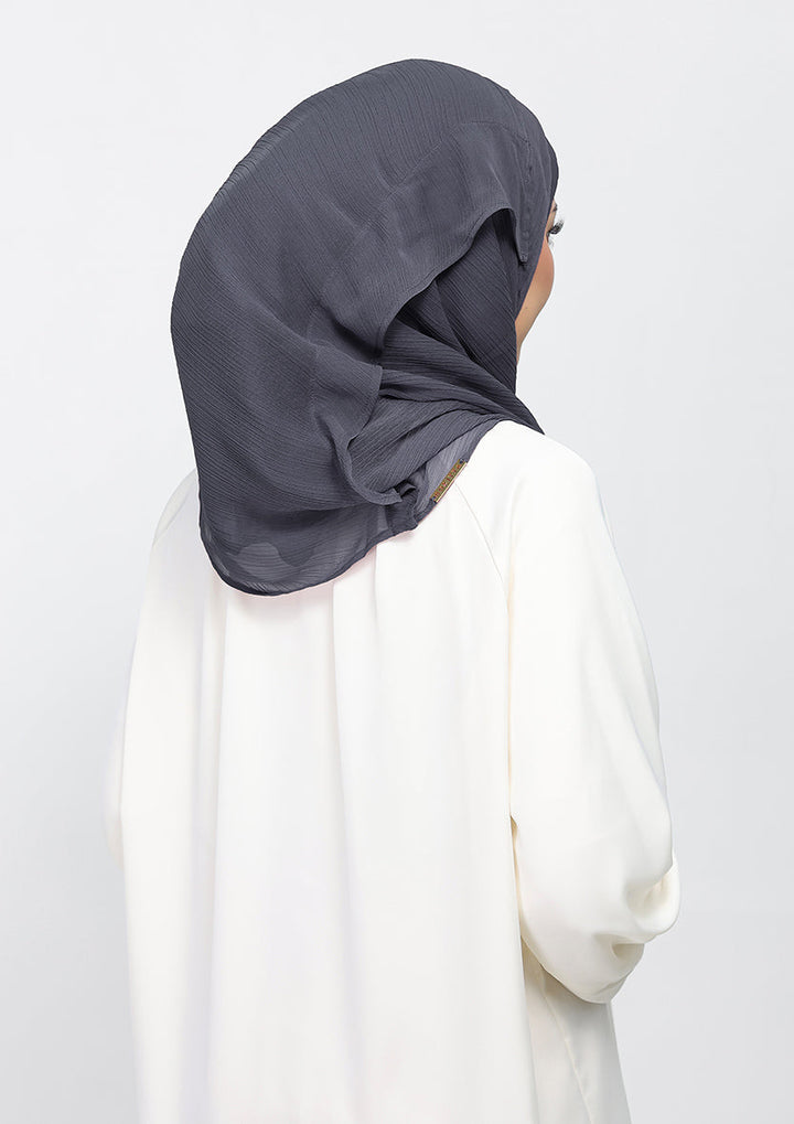 Iron-Plain Crinkled Chiffon