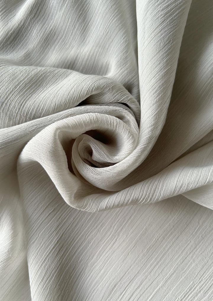 Pigeon - Plain Crinkled Chiffon