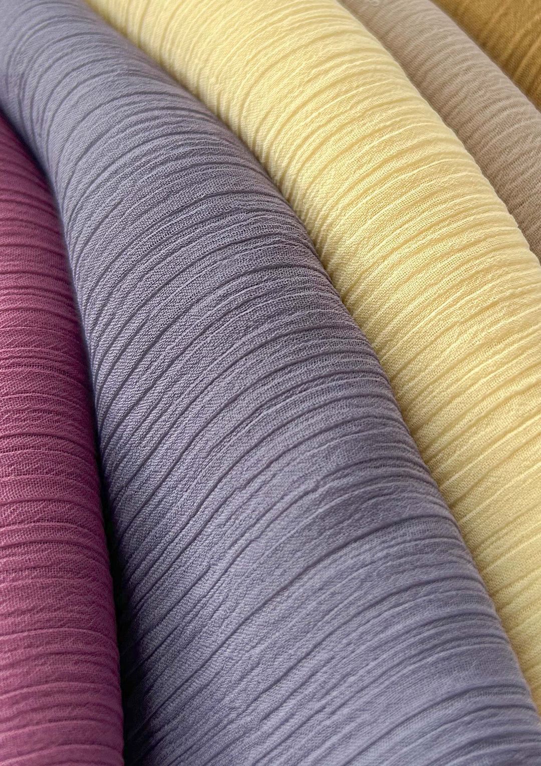 Dune - Plain Crinkled Chiffon