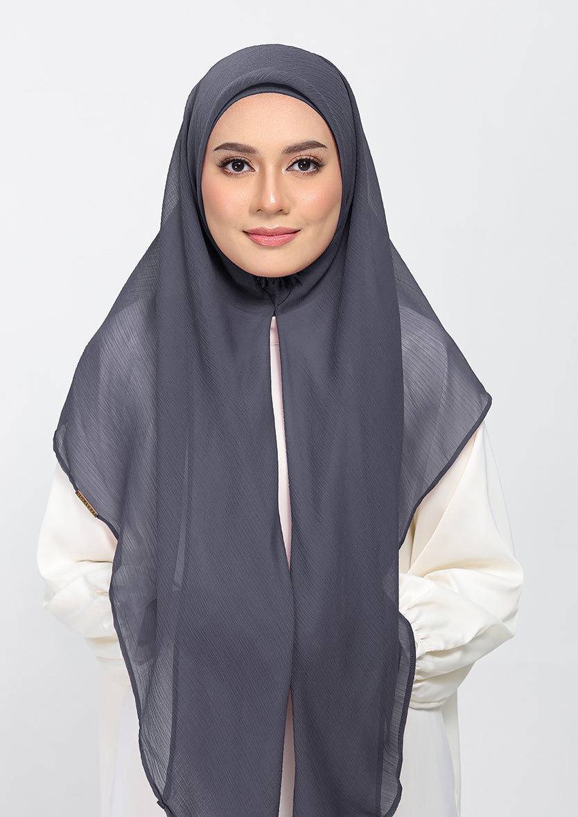 Iron-Plain Crinkled Chiffon