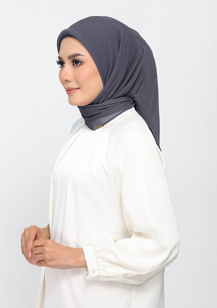 Iron-Plain Crinkled Chiffon