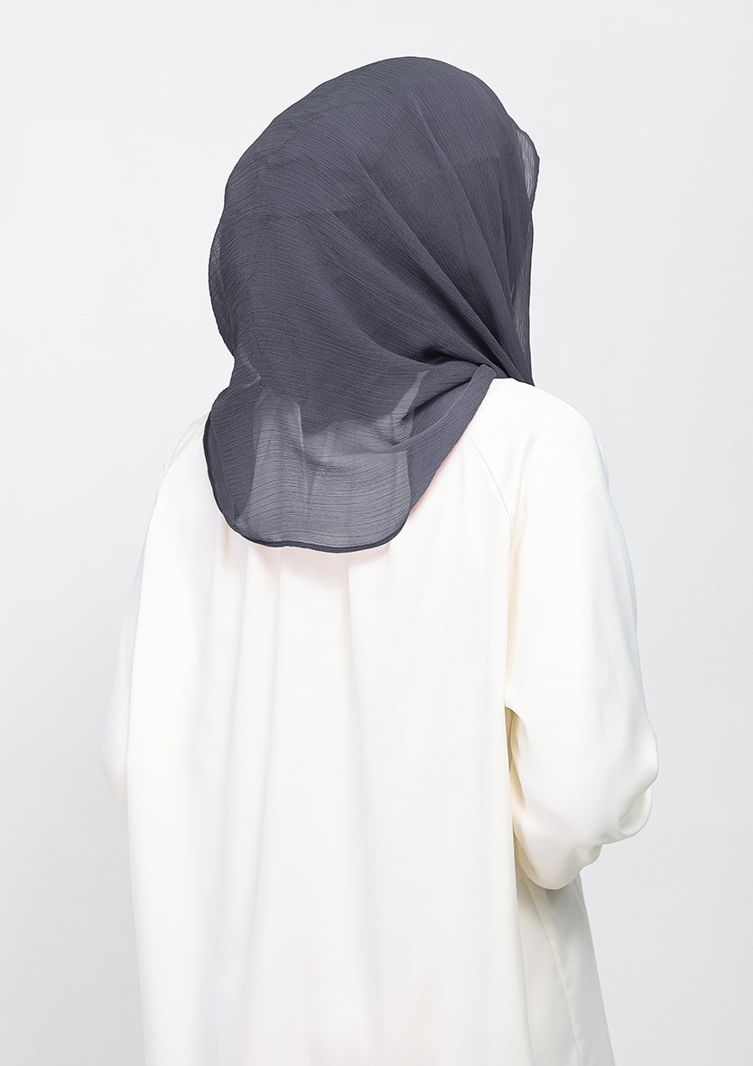 Iron-Plain Crinkled Chiffon