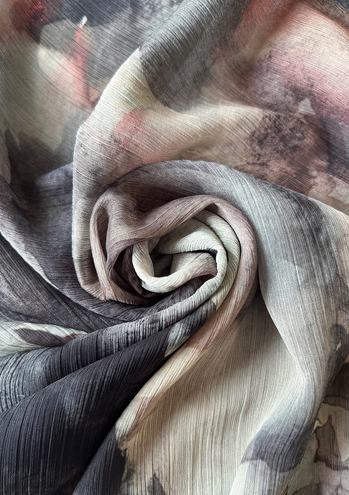 Candle Smoke - Instant Hijab With Inner