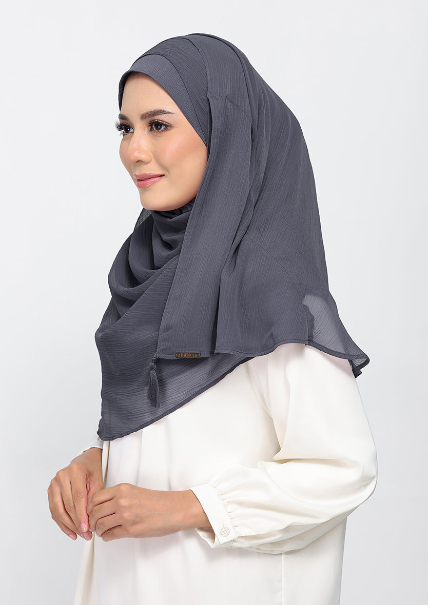 Iron-Plain Crinkled Chiffon