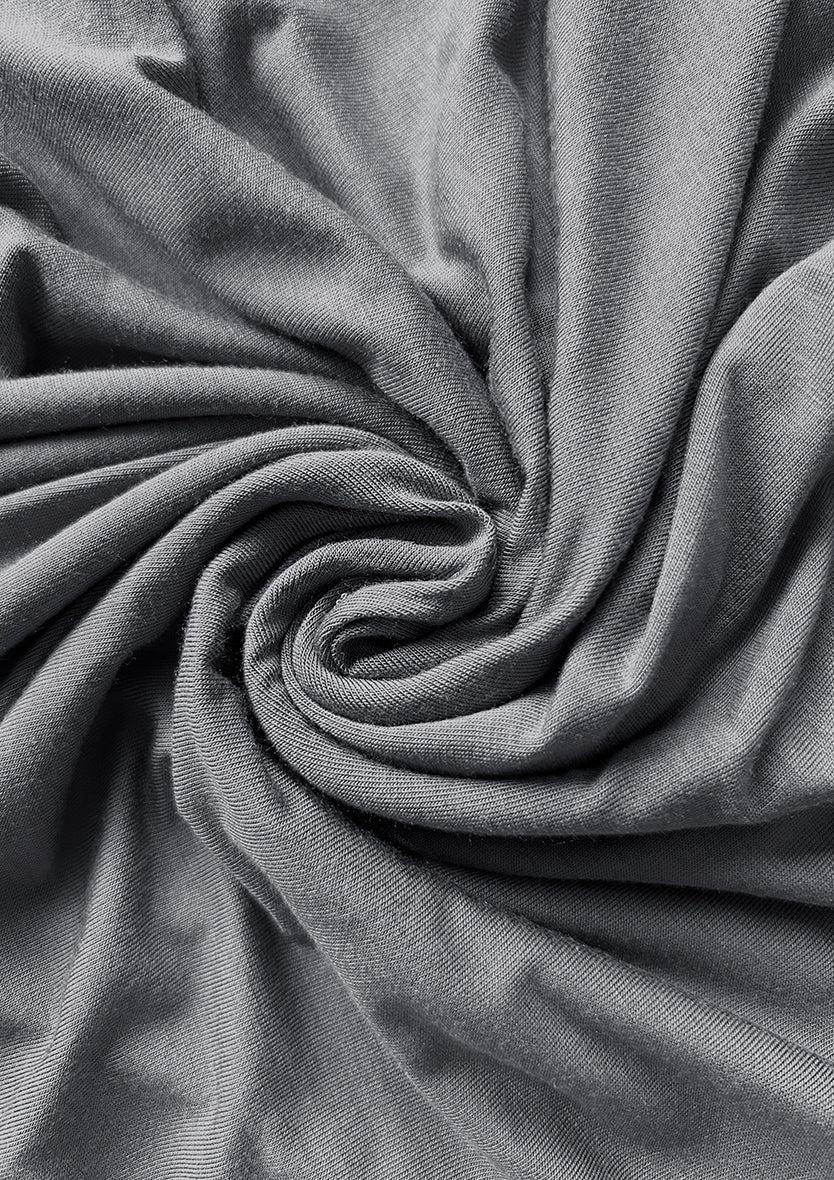 Gray - Jersey Lenzing® Shawl