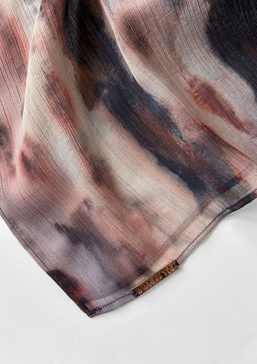 Timber Flame - Instant Hijab With Inner