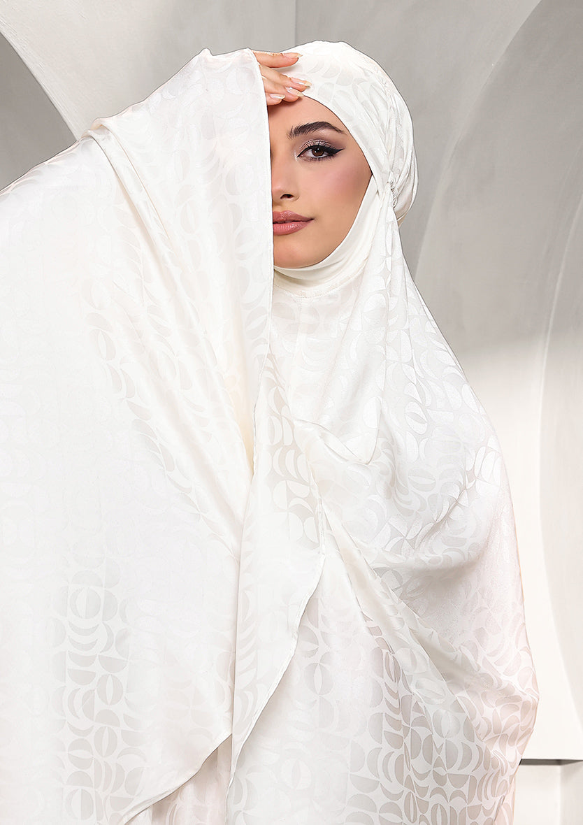 Premium Prayer Set - Hilal White