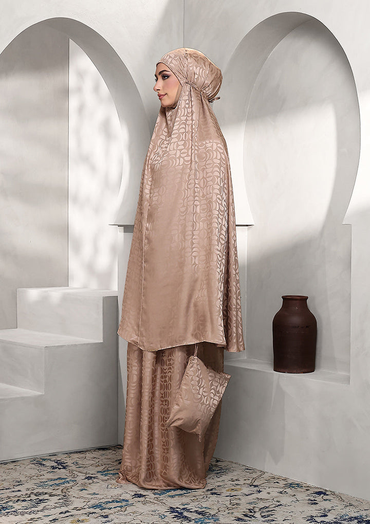Premium Prayer Set - Hilal Taupe