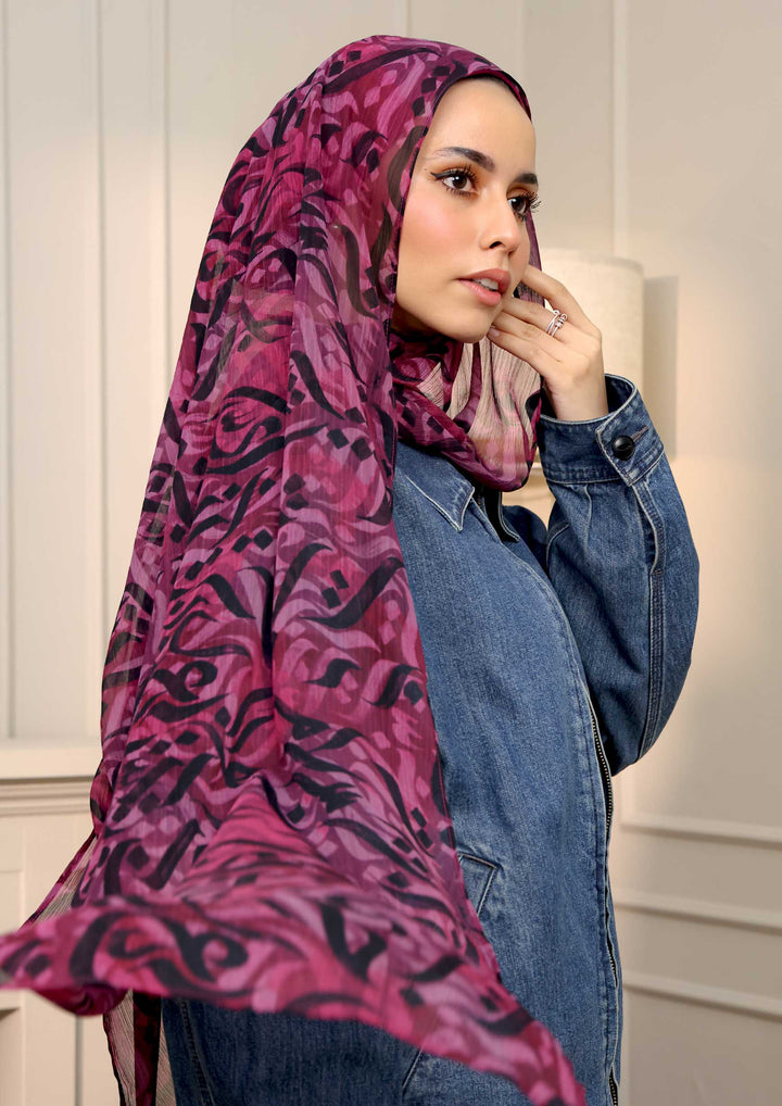 Salam Hot Pink - Instant Hijab With Inner