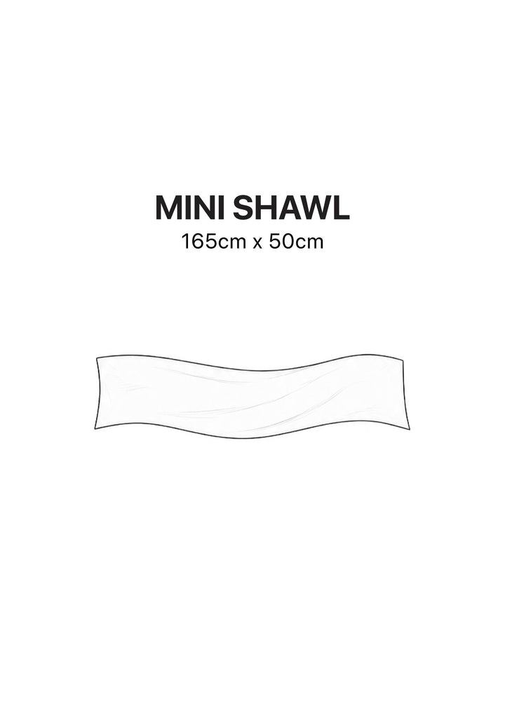 Light Yellow - Modal Woven Shawl Set with Inner