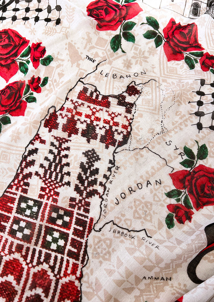Palestine - Woven Modal Classic Shawl