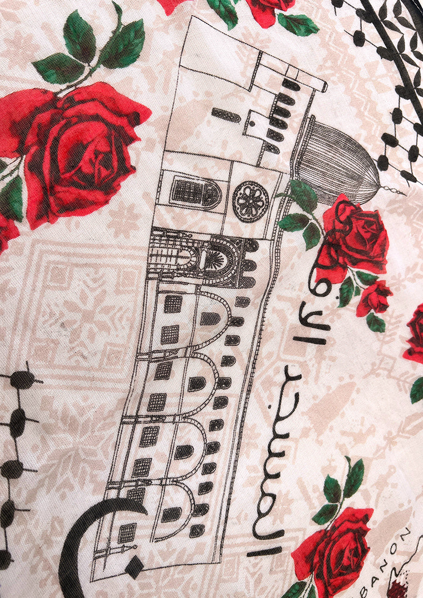 Palestine - Woven Modal Classic Shawl