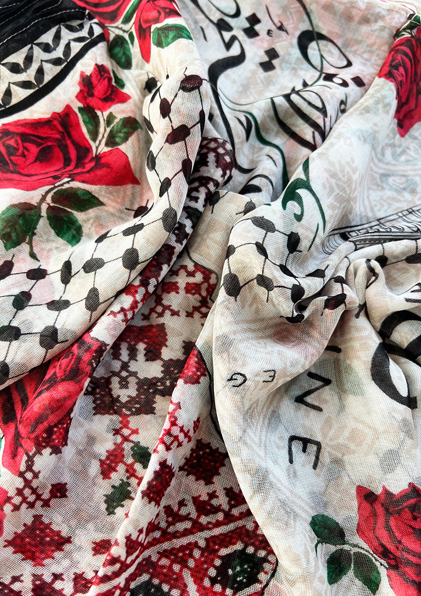 Palestine - Woven Modal Classic Shawl