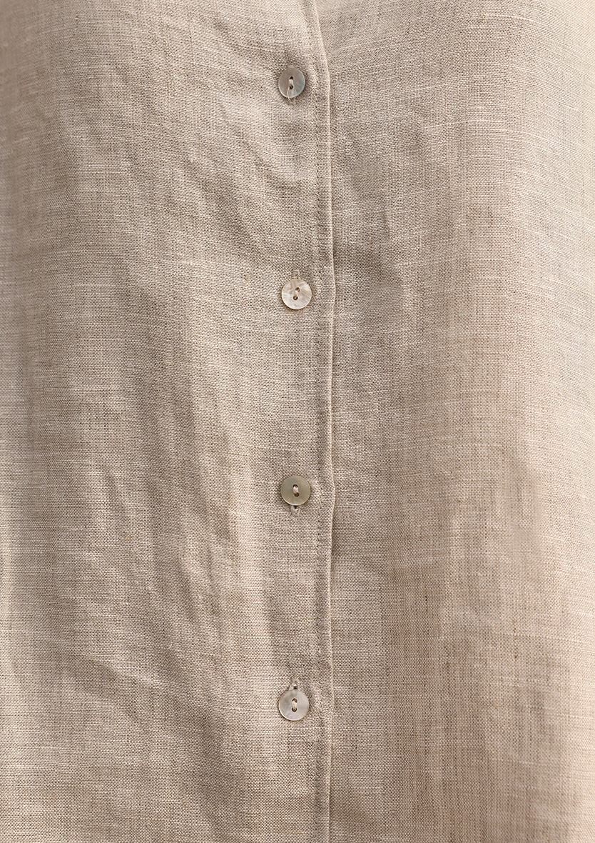 100% Italian Linen Set - Natural Beige