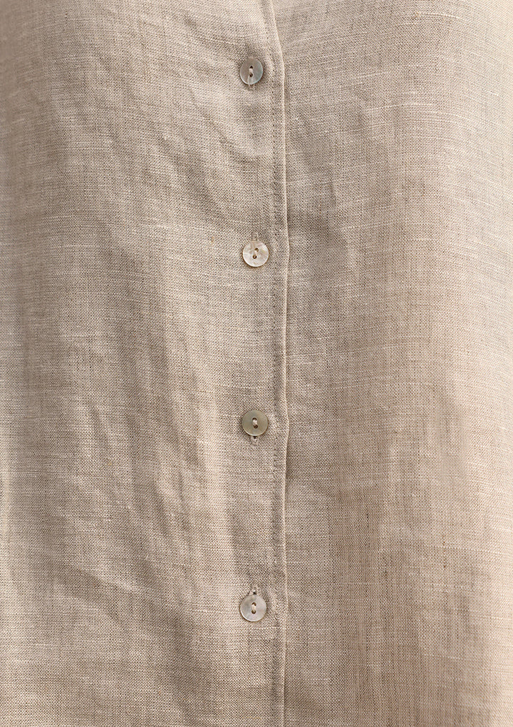 100% Italian Linen Set - Natural Beige