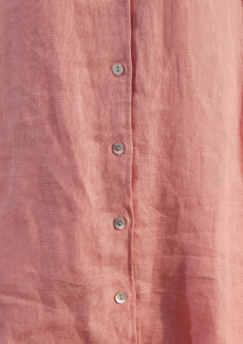 100% Italian Linen Set - Pink