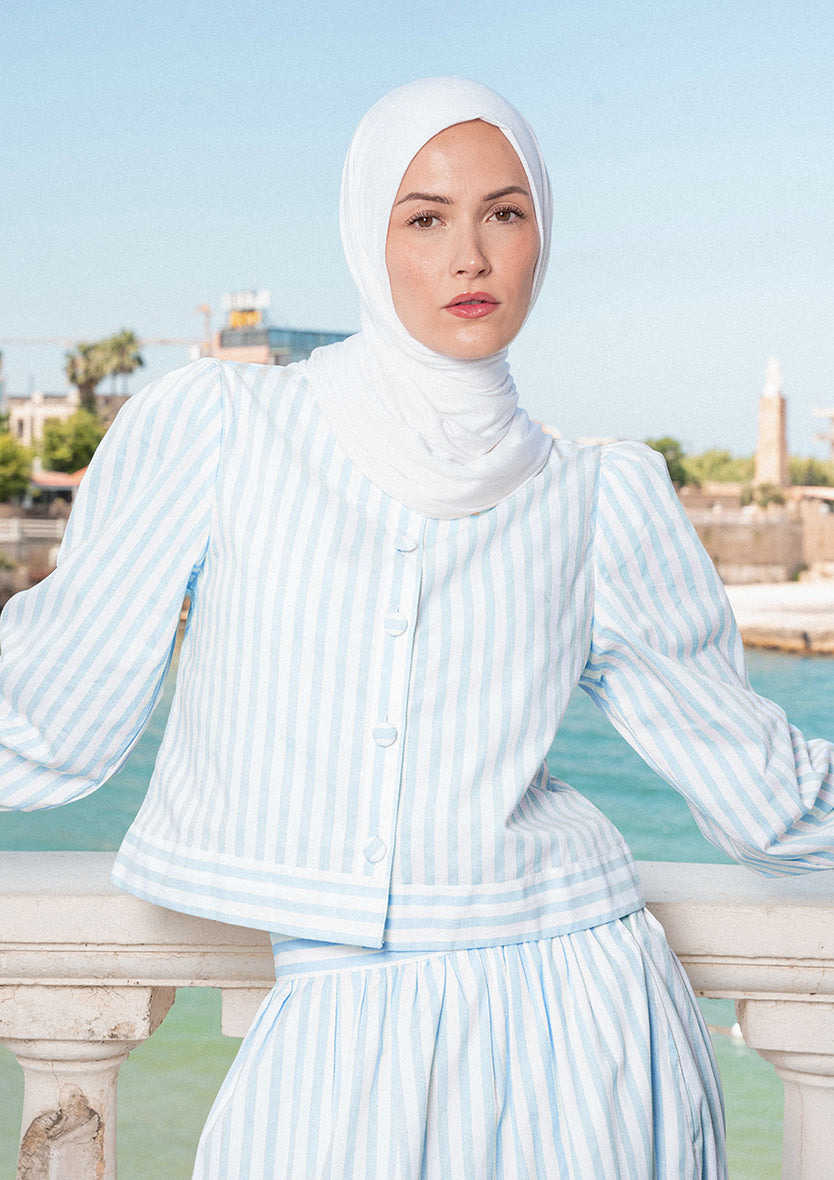 Portofino Set - Blue - 100% cotton