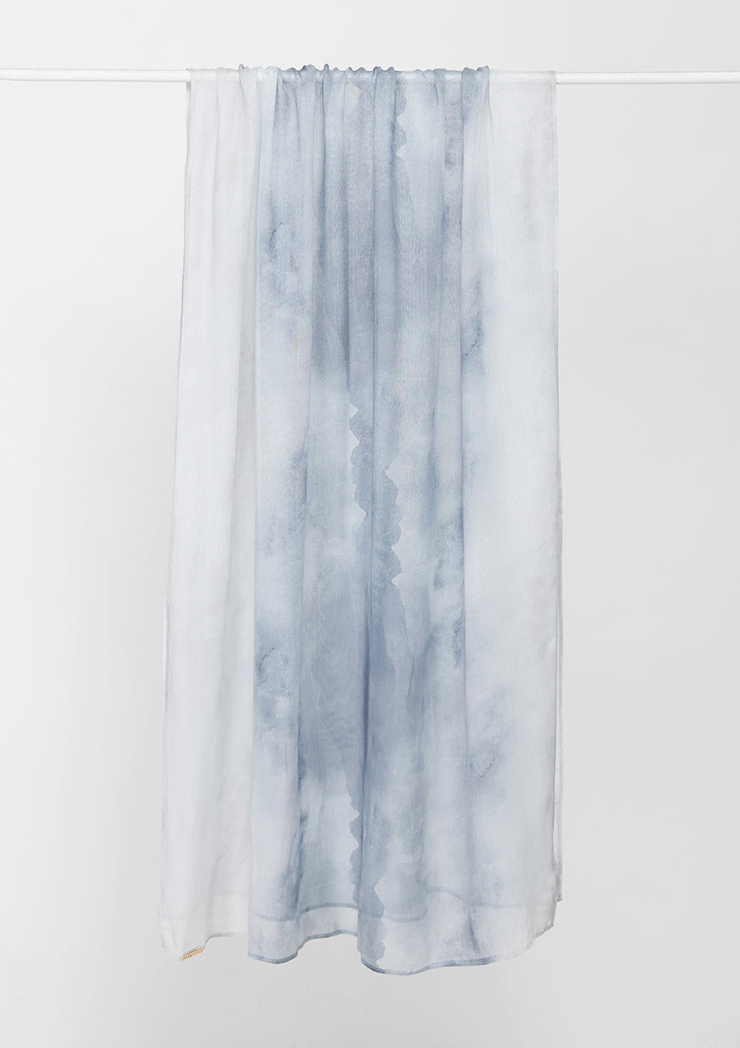 Silver Mist - Modal Woven Shawl