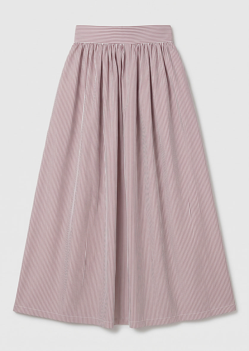 Tuscany Skirt - Red - 100% cotton