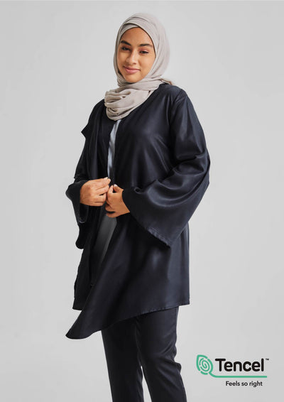 Asymmetric Cardigan-Tencel™