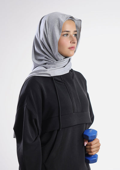 Sports Capshawl Hijab Heather