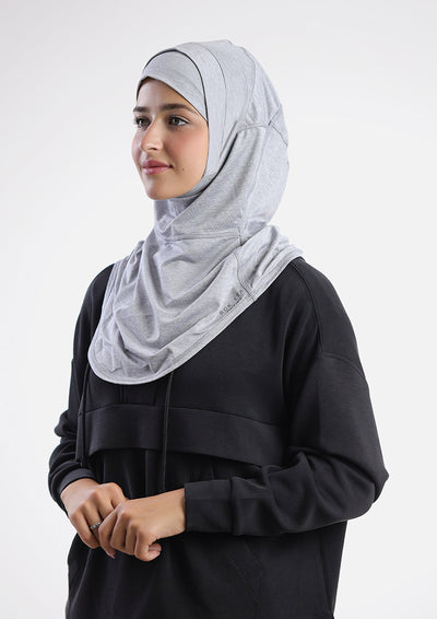 Cardio Sports Hijab Heather