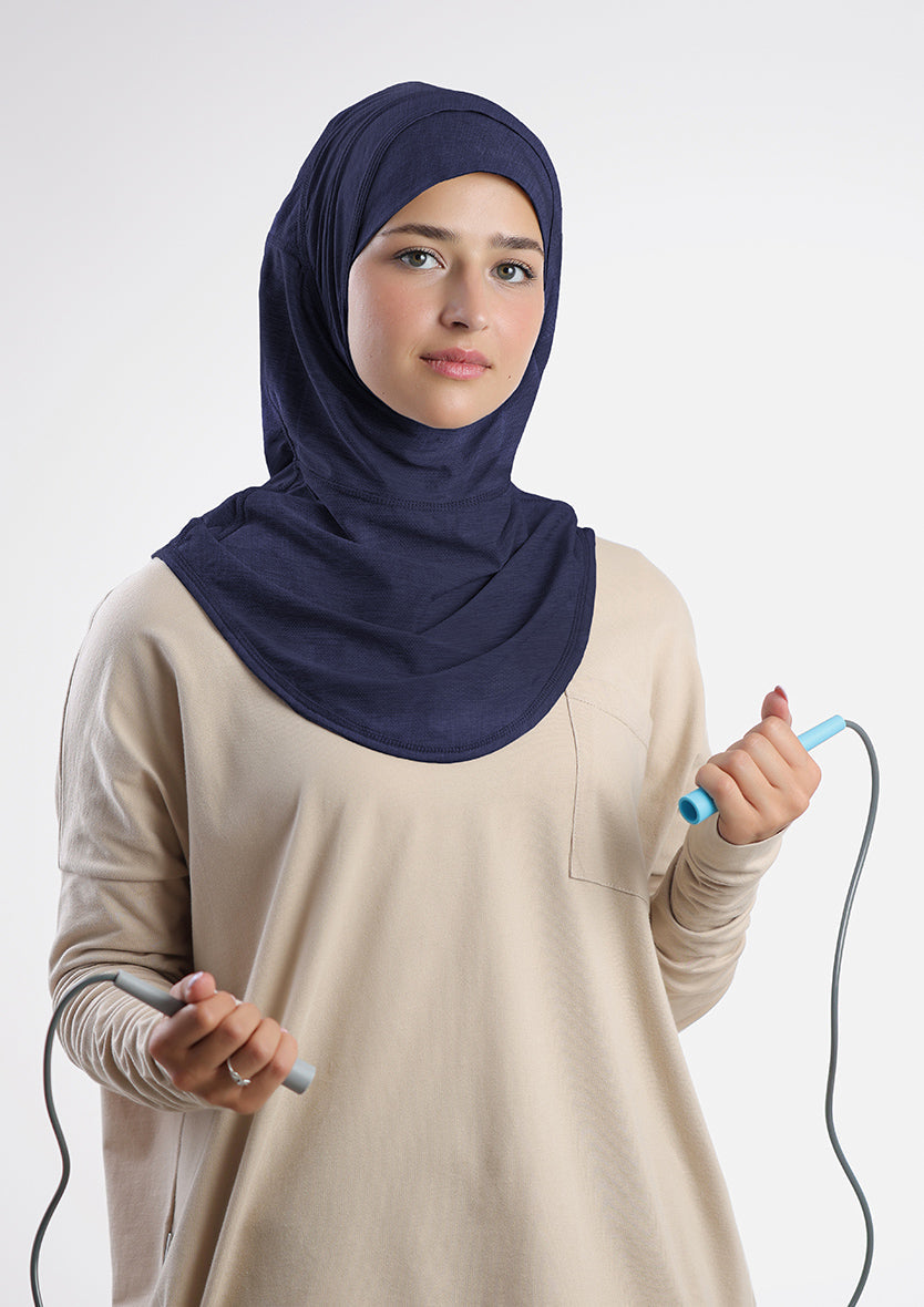 Cardio Sports Hijab Heather