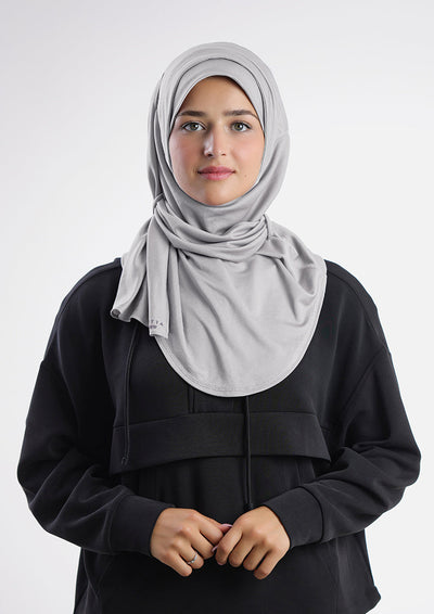 Gym Sports Hijab Dual Color - Non Reversible