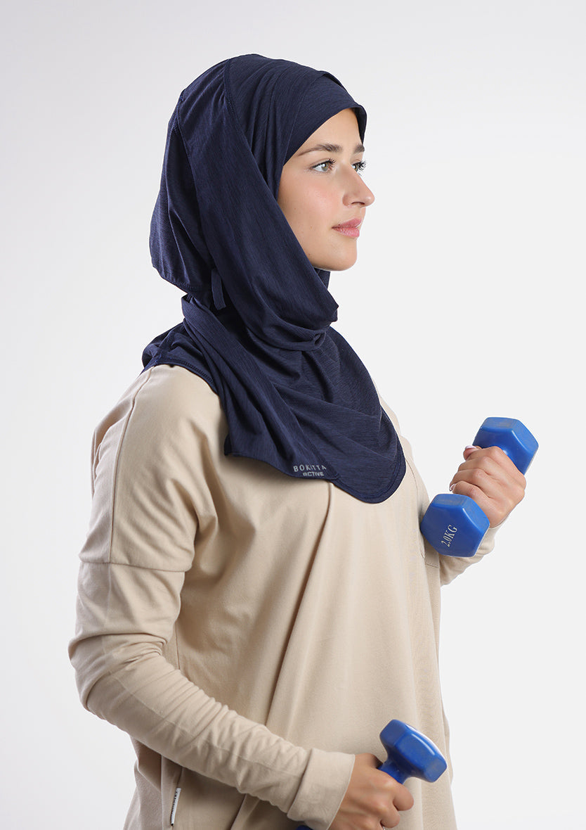 Gym Sports Hijab Heather