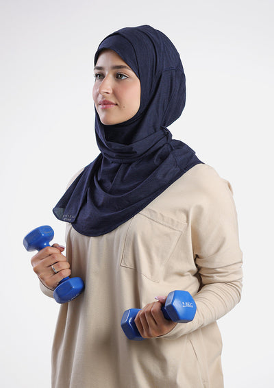 Gym Sports Hijab Heather