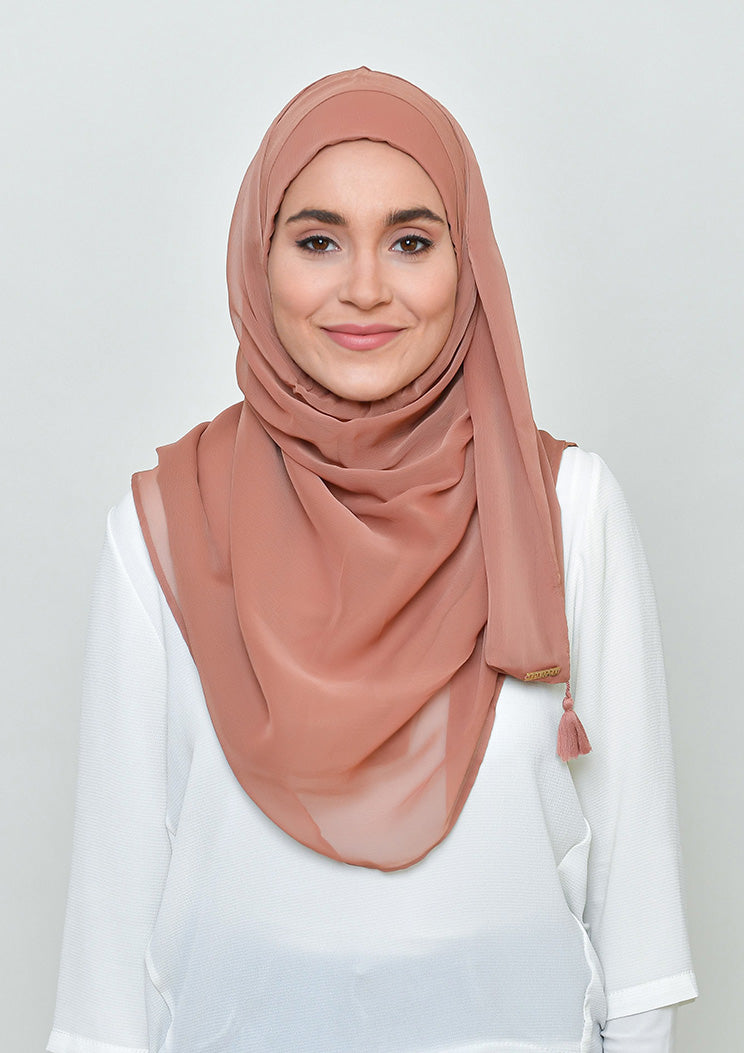 Sun-Kissed-BASICS Plain Lite Chiffon