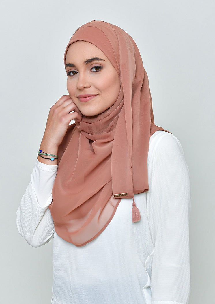 Sun-Kissed-BASICS Plain Lite Chiffon