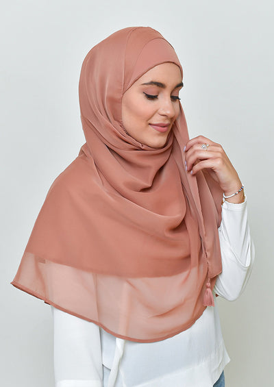 Sun-Kissed-BASICS Plain Lite Chiffon