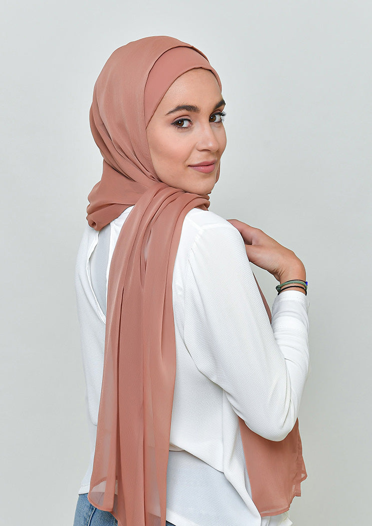 Sun-Kissed-BASICS Plain Lite Chiffon