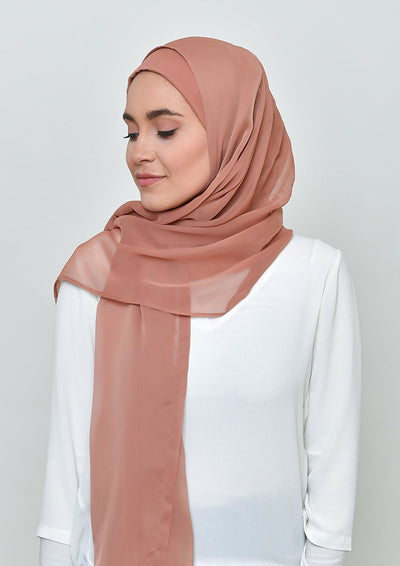 Sun-Kissed-BASICS Plain Lite Chiffon