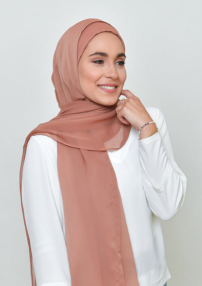 Sun-Kissed-BASICS Plain Lite Chiffon