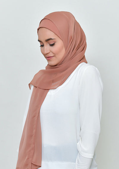 Sun-Kissed-BASICS Plain Lite Chiffon