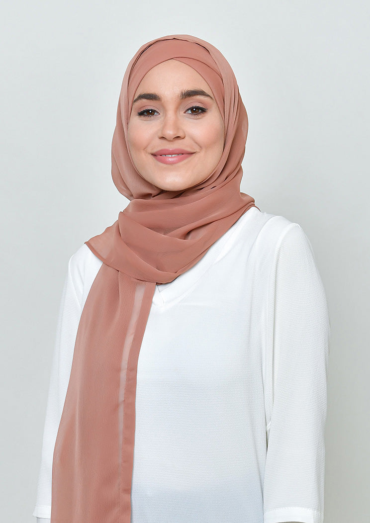 Sun-Kissed-BASICS Plain Lite Chiffon