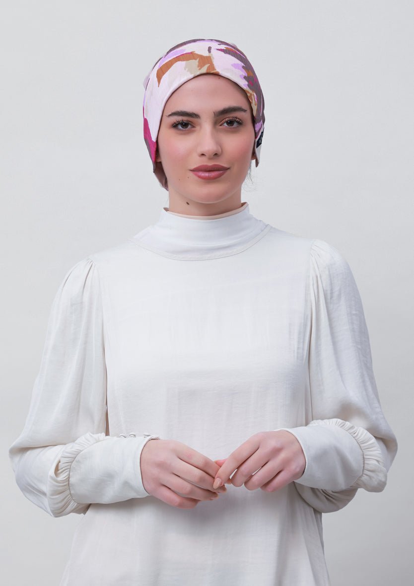 Hope-Printed Crinkled Chiffon - BOKITTA Hijab