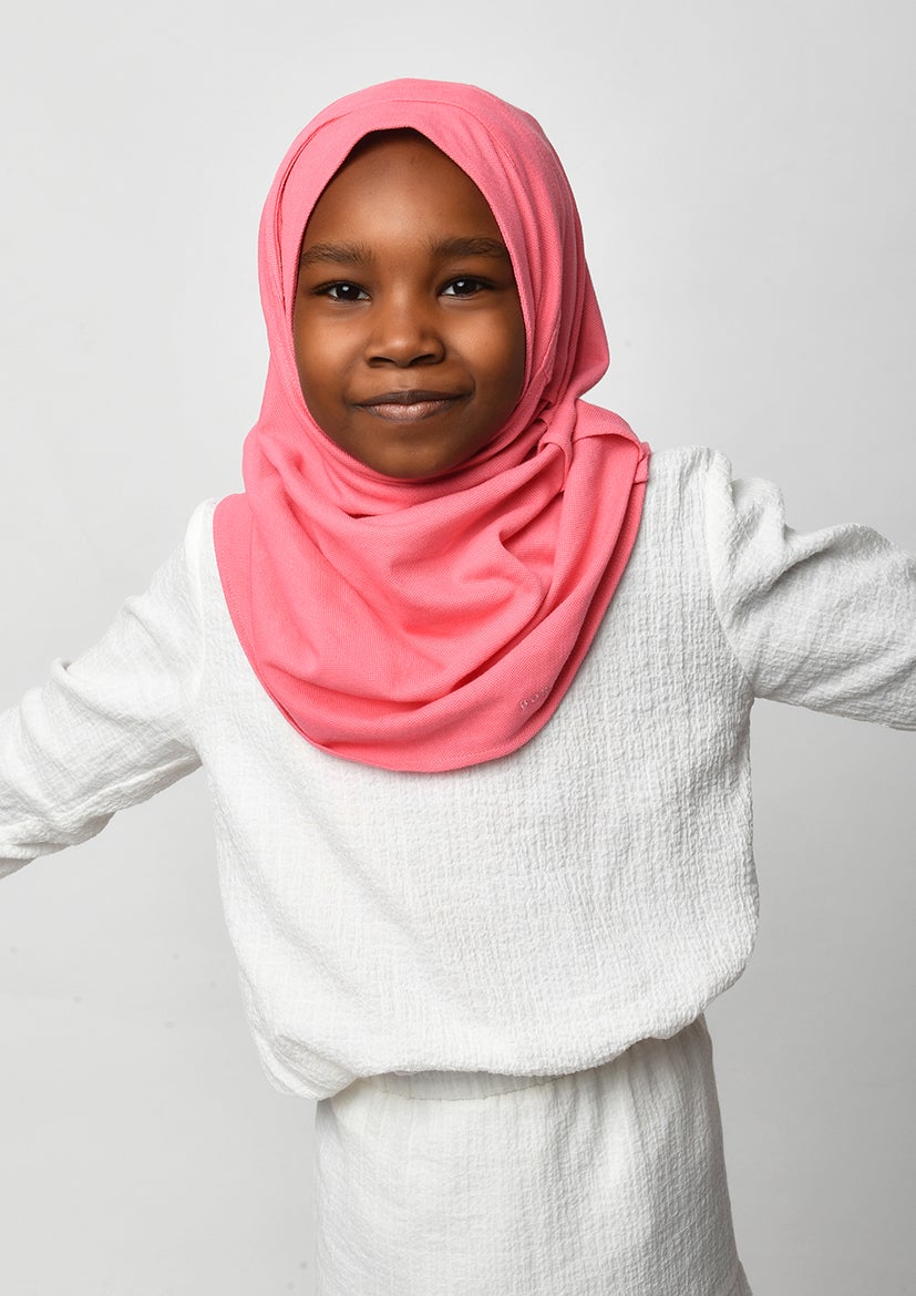 Pink Confetti-SlipOn-Polo Cotton - BOKITTA Hijab