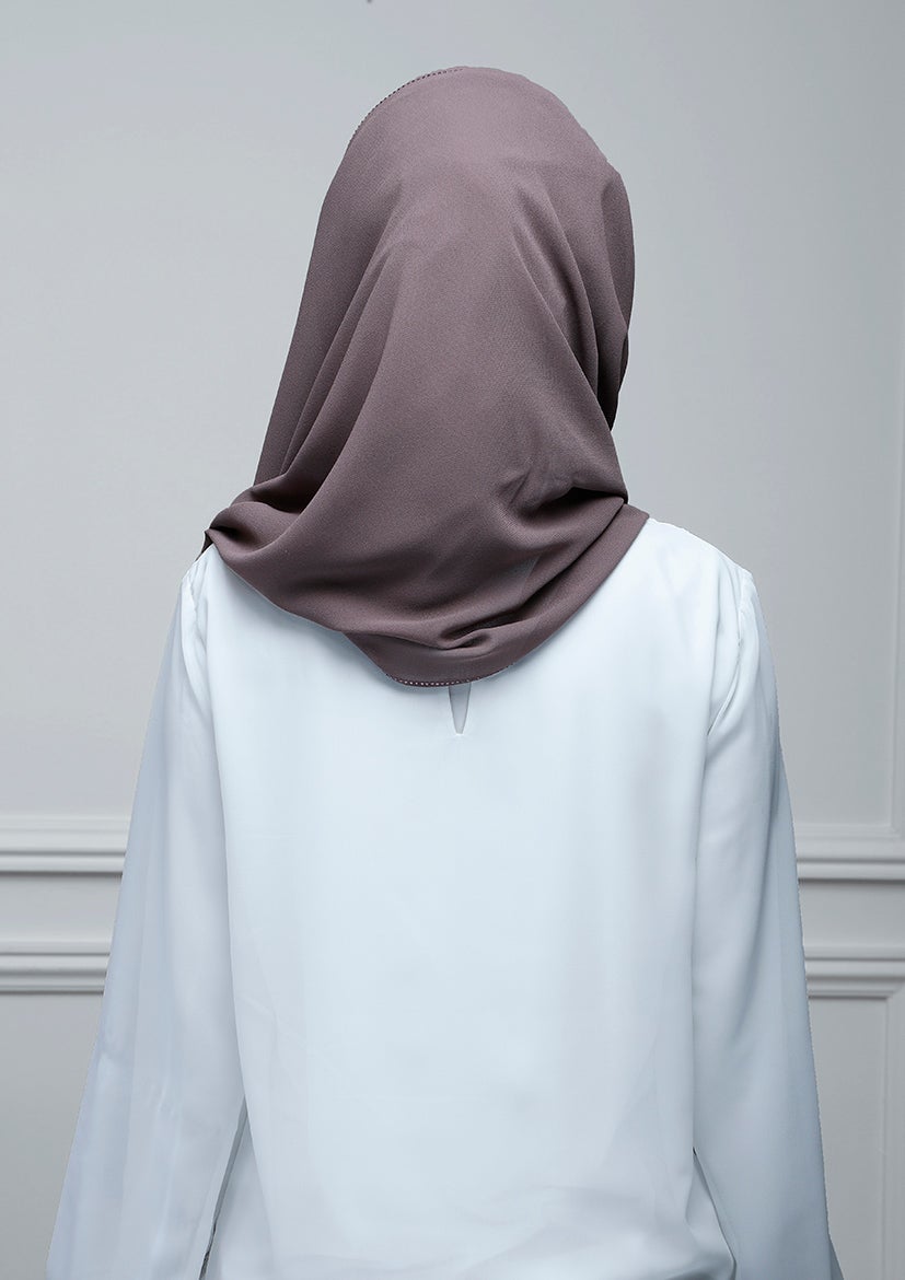 Plum Truffle with Crystals - BOKITTA Hijab