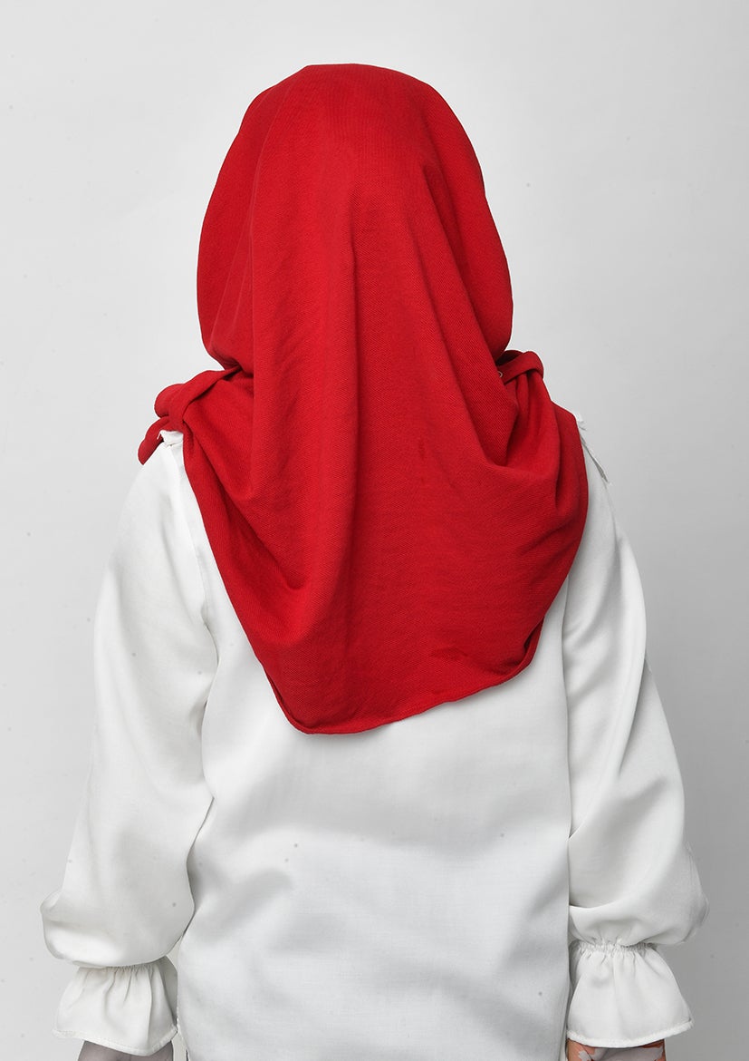 Red-SlipOn-Polo Cotton - BOKITTA Hijab