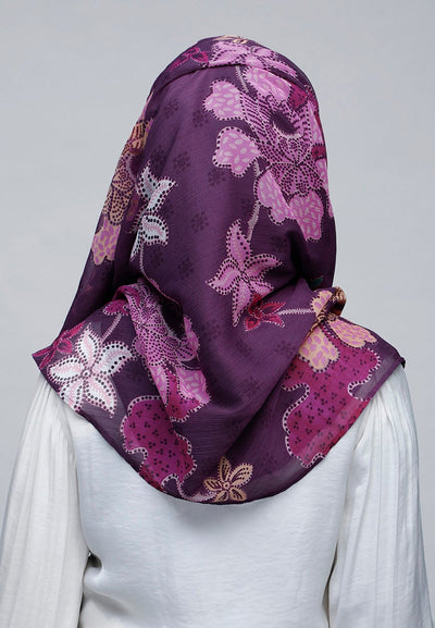 Scabiosa - Crinkled Chiffon - BOKITTA Hijab