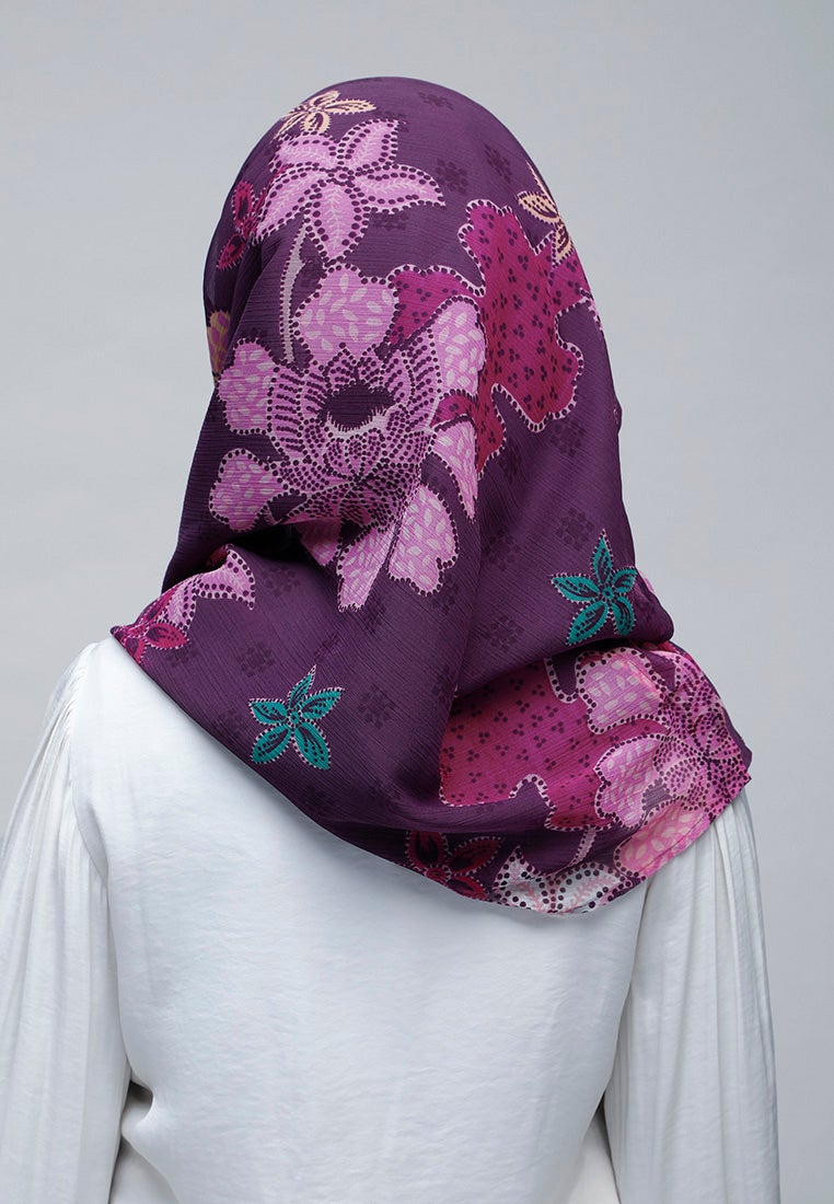 Scabiosa - Crinkled Chiffon - BOKITTA Hijab