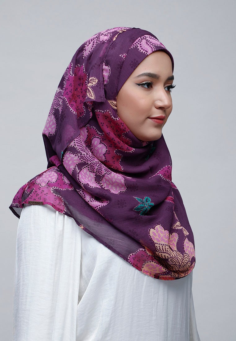 Scabiosa - Crinkled Chiffon - BOKITTA Hijab