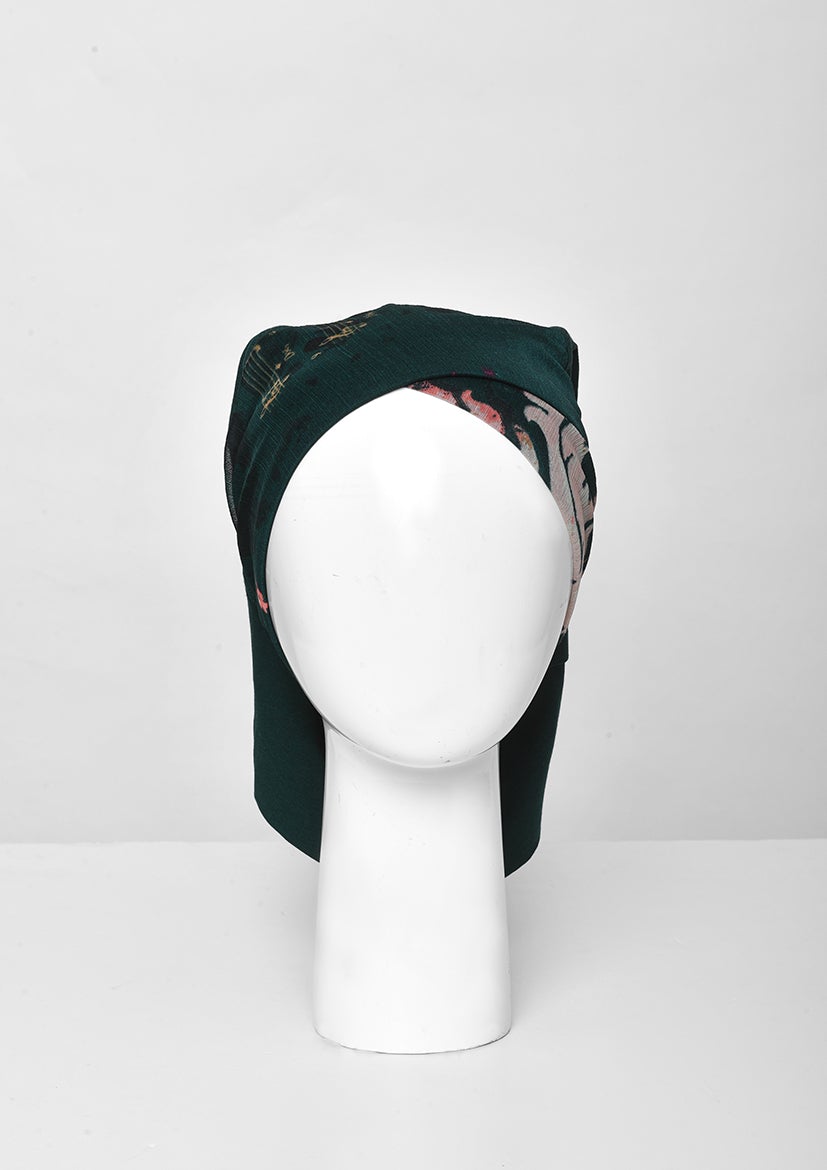 Sound of Music-Printed Crinkled Chiffon - BOKITTA Hijab