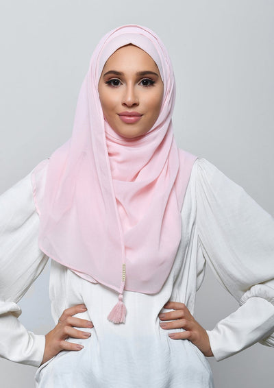 Strawberry - Crepe Chiffon - BOKITTA Hijab